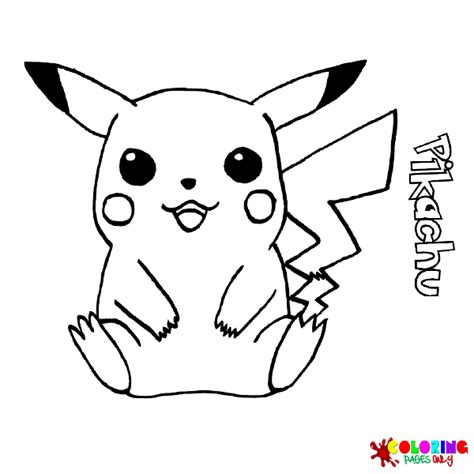 pikachu coloring|163 pages à colorier de Pikachu